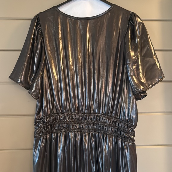Anthropologie Somerset Dress - Dark Metallic - Picture 6 of 7
